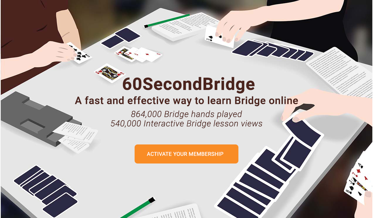 Learn Bridge Online - 400+ Lessons - Master Bidding and Play